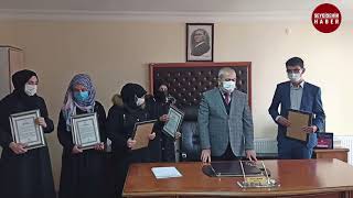 SEYDİŞEHİR’DE HAFIZLAR BELGELERİNİ ALDILAR