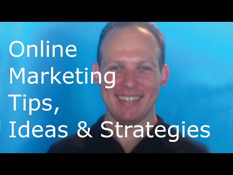 Online Marketing Tutorial To Learn Strategies, Tips & Ideas Video