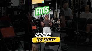 ARE FATS GOOD FOR SPORT?