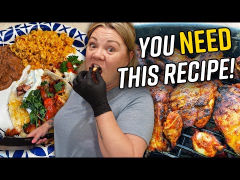 Delicious POLLO ASADO Recipe | Mexican grilled chicken | Mexican food