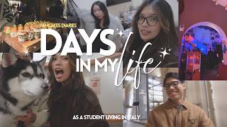 days in my life vlog ⋆˚✿˖° filipina student living in italy