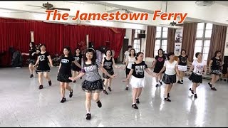 The Jamestown Ferry｜Line Dance by Charlotte Neckelmann｜Demo &amp; Walkthru｜小鎮渡輪｜含導跳