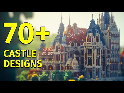 70+ Minecraft Castle Design Ideas for Minecraft