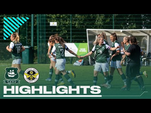 Highlights | Plymouth Argyle Women 2-0 Crawley Wasps