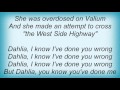 18121 Phish - Dahlia Lyrics