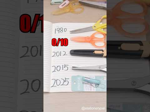 Scissors from different eras #shorts