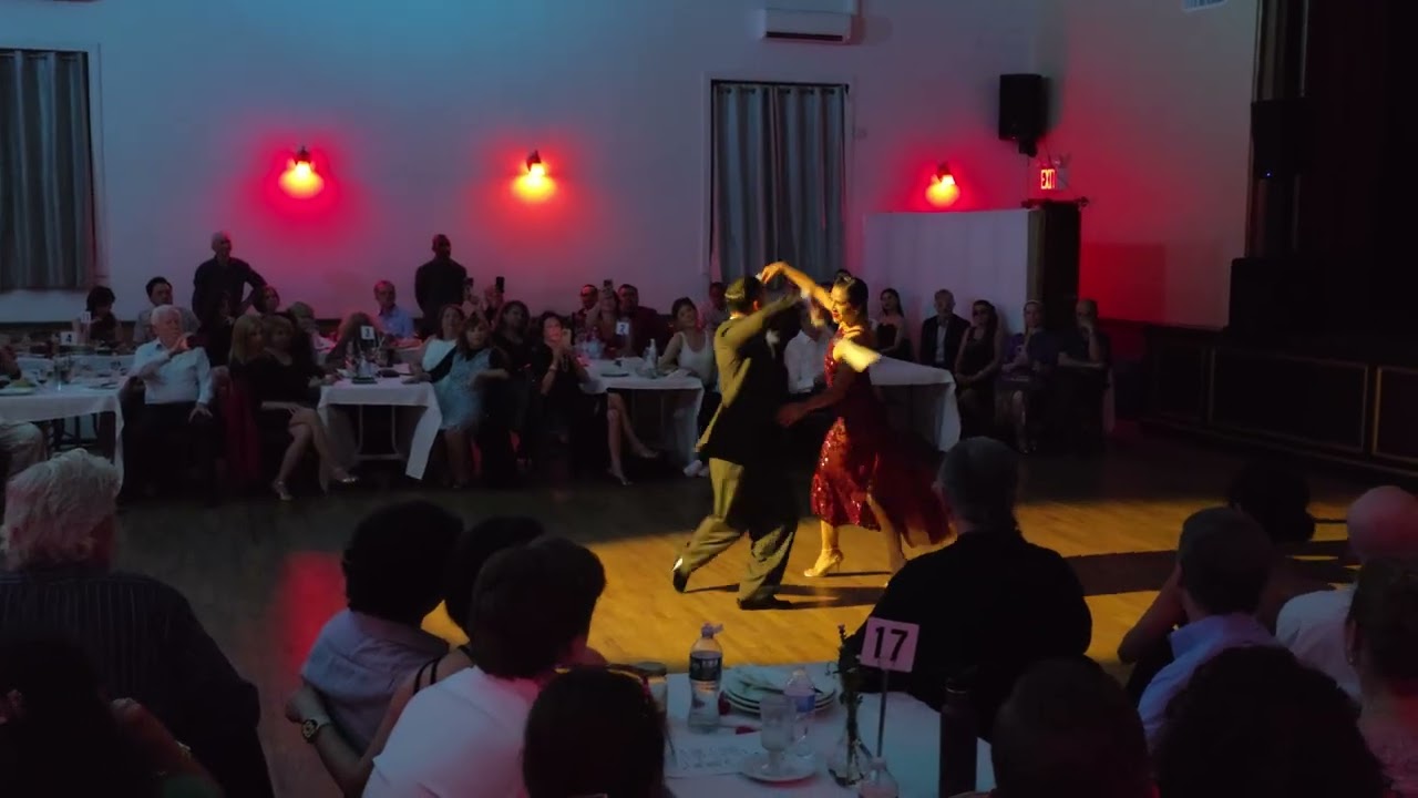 Video thumbnail for Argentine folkloric dance - Zamba: Yesica Esquivel & Ariel Leguizamon: - La Compañera