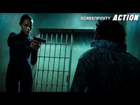 The prison break of the century (ft. Zoe Saldana) | Colombiana (2011) | Screenfinity Action