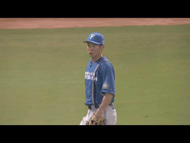 【4回裏】好判断で魅せる!! ファイターズ・松本剛 ドンピシャ返球でピンチの芽を摘む!! 2023年6月28日 埼玉西武ライオンズ 対 北海道日本ハムファイターズ