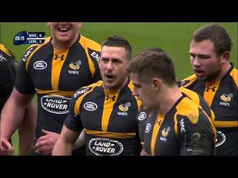 European rugby champions cup 2015- 16. London Wasps - Leinster 23.01.16 Full game. HD