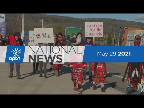 APTN National News May 29, 2021 – MMIWG action plan, Toxic work environment, Ethan Bear support