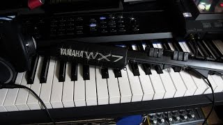 Video thumbnail for Testing Yamaha WX-7 with KORG KROME and BOSS RC-505 by karenevil
