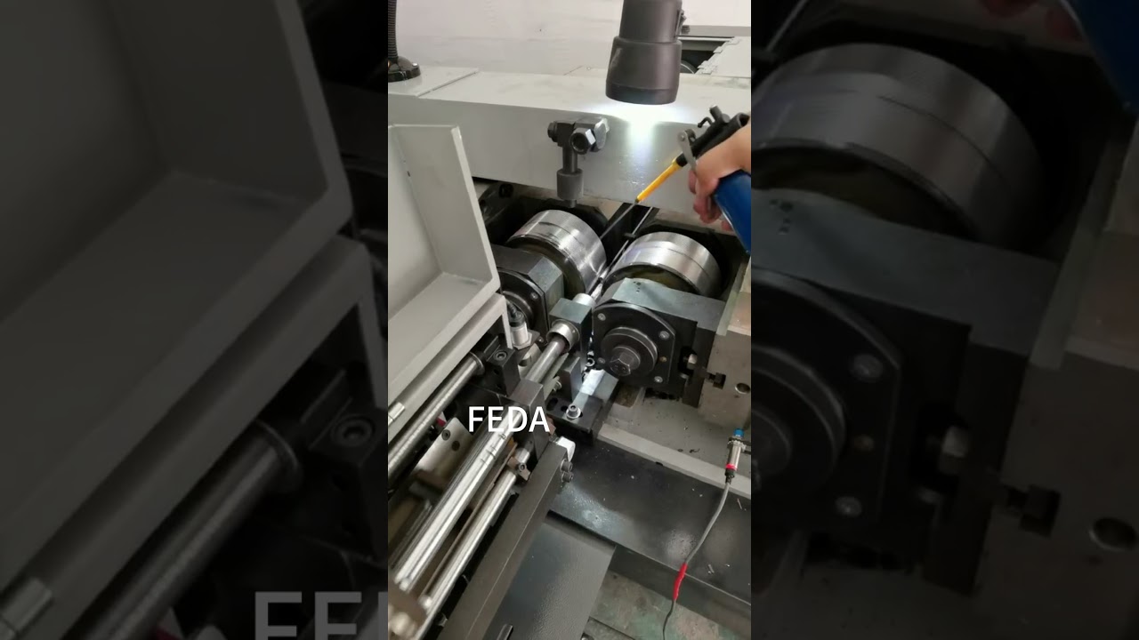 FD-15T thread rolling machine with automatic feeder #machine #auto #cnc #custom #factory #automatic
