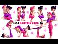 8 Min Partner Yoga For Deep Relaxation Calm Easy Duo Yoga Kids Yoga Fun