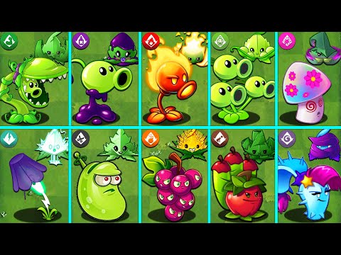 PvZ2 10 Best OLD Plant & Mint Battlez - Which Plant Team is Best ?
