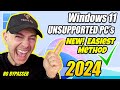 How To Install Windows 11 On Unsupported PCs New Easiest Method 2024