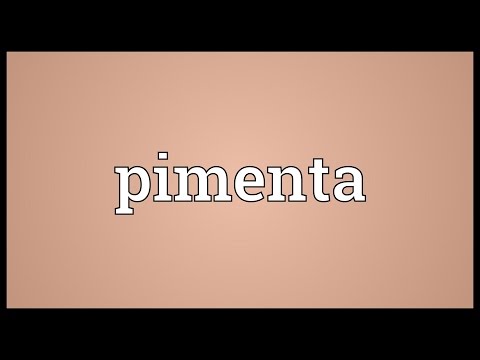 Pimenta Meaning