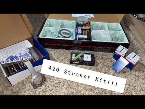 Unboxing my 426 Stroker Kit! (6.1 Hemi, 3rd Gen Hemi)