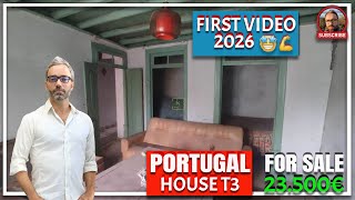 HOUSE FOR SALE IN POVOA RIO DE MOINHOS, CASTELO BRANCO, PORTUGAL - 23.500€ - CAS