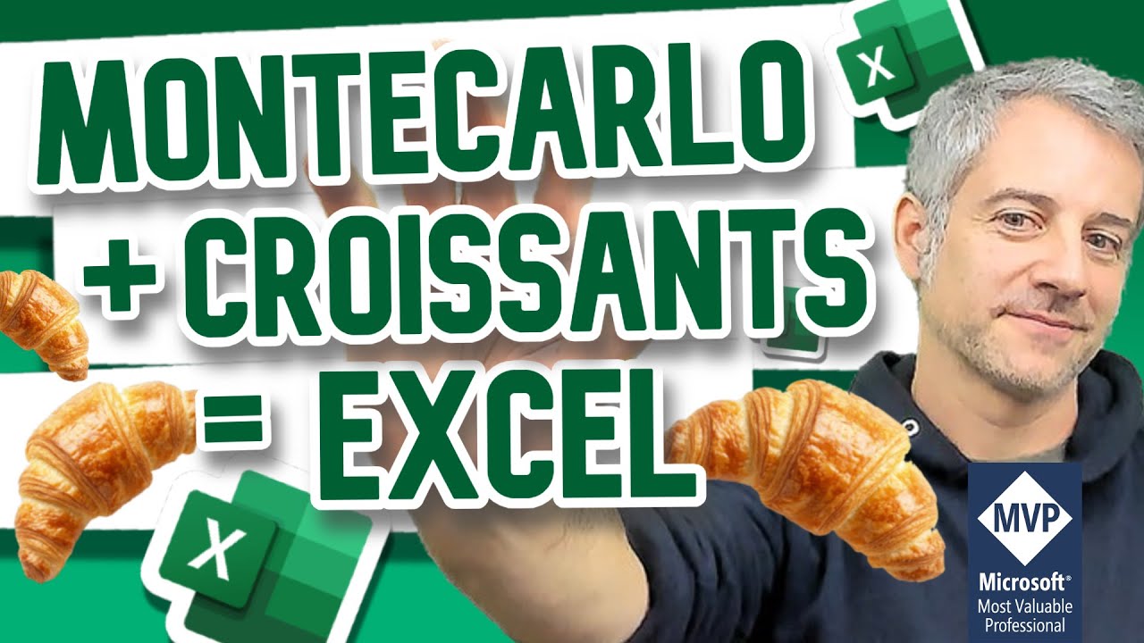 Montecarlo en Excel explicado con croissants