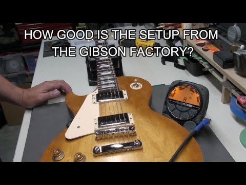 How Good is the Gibson Factory Setup?  I test a new 2023 Les Paul Tribute Guitar to see!
