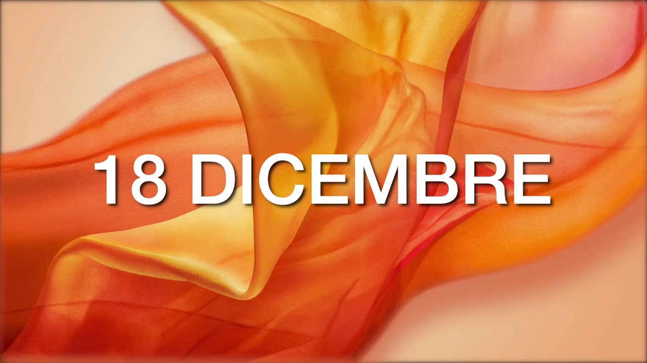 Meditazione Calendario “Parole di Vita” del 18 Dicembre 2020