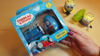 Thomas the Tank Engine and Friends Surprise Candy Egg Gift Set Opening