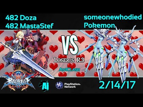 AniClash V Day Waifu Wars - 482 MastaStef/482 Doza vs Someonewhodied/Pokemon Loser's R3 - BBCF