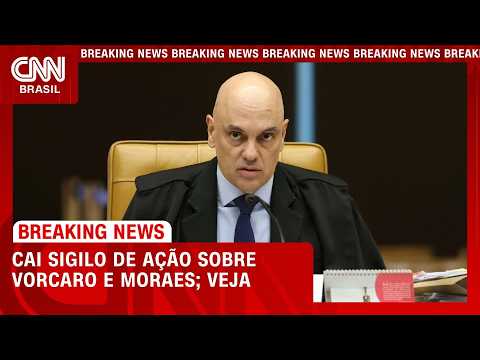 VEJA: Cai sigilo de ação sobre Vorcaro e Moraes | BASTIDORES CNN