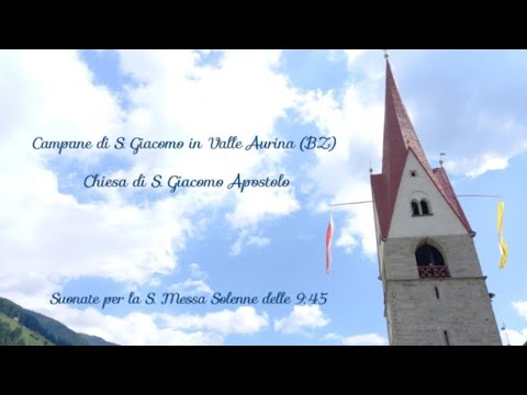 Campane di S. Giacomo in Valle Aurina (BZ) / Glocken von St. Jakob im Ahrntal (BZ)
