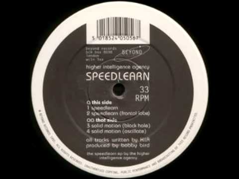 The Higher Intelligence Agency - Speedlearn (Frontal Lobe)