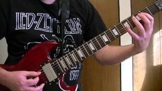 The Cult, &quot;Peace Dog&quot; Rhythm guitar cover.