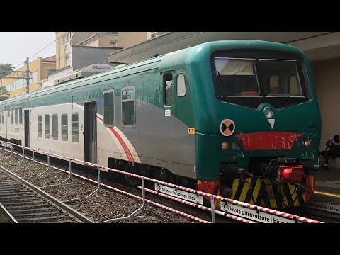 Treni nella stazione di Monza e Lissone-muggiò