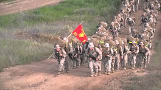 Marines Build Strength Through Endurance Hike