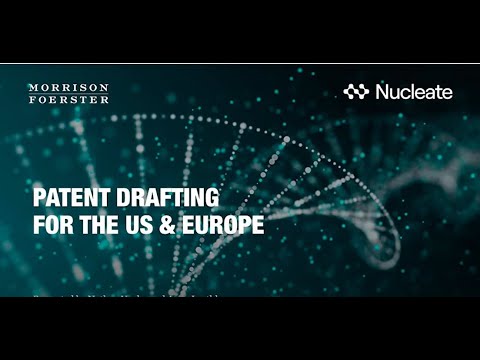 Advanced Topics in Patent Law: Patent Drafting for the US and Europe