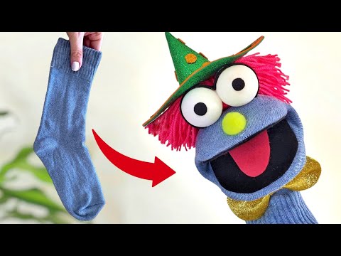 How to Make a Fun Sock Puppet | Easy Making Tutorial