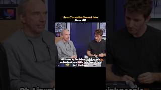 Linus Torvalds Picked Linux Over Git #shorts #linux #git #coding
