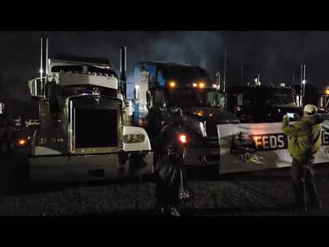 Train horn at Hagerstown People's Convoy rally