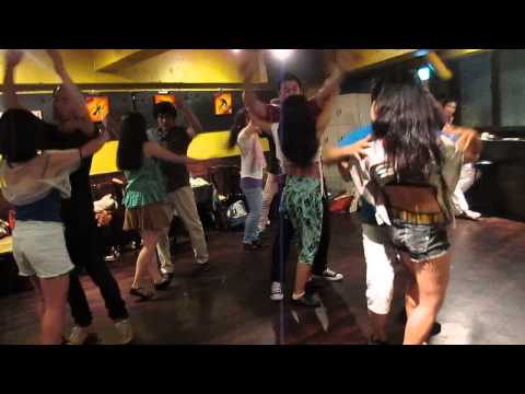 2013/08/03 International Zouk Flash Mob練習@Zouk Zone2