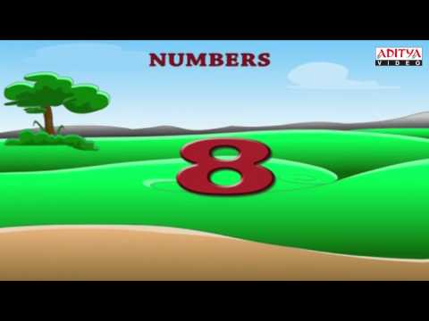 English Rhymes - Numbers - Kids Pre/Play School- Telugu Nursery Rhymes
