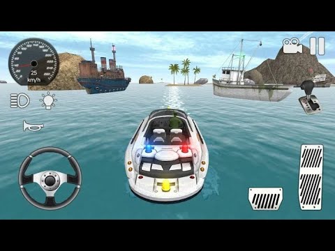 American Boat Coast Lifeguard Rescue 2020 - Android Gameplay