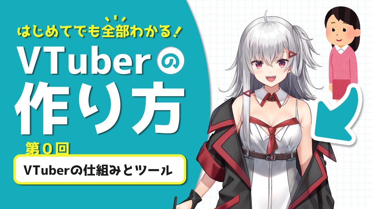 【2026最新】VTuberの作り方講座　第０回「VTuberの仕組みとツール」Live2D・CLIP STUDIO PAINT・VTube Studio・OBS Studioなど　#焼まゆる