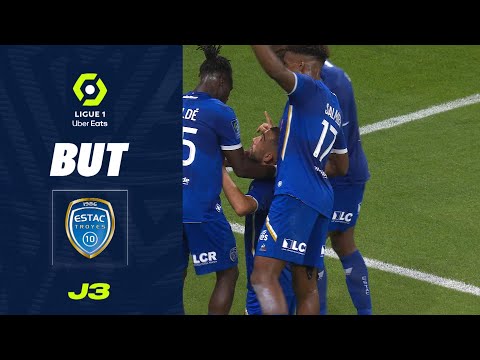 But Florian TARDIEU (39' pen - ESTAC) OLYMPIQUE LYONNAIS - ESTAC TROYES (4-1) 22/23
