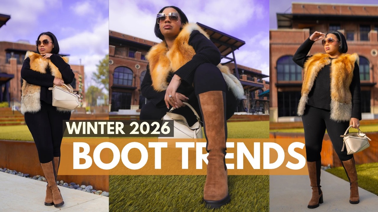 Winter Boot Trends I'm Loving + Holiday Finds and a Hair Update