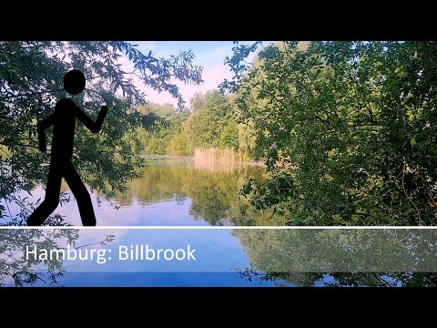 Der Geher in Hamburg: Billbrook