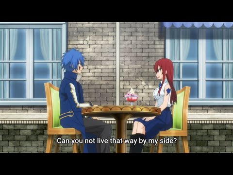 Erza asks Jellal to join Fairy Tail guild - Fairy Tail 100 Years Quest