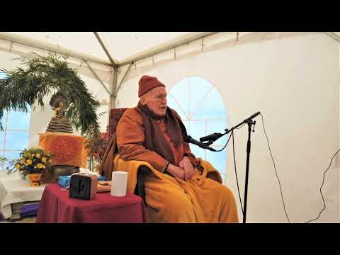 Luang Por Sumedho visit to Sunyata Buddhist Centre (Full Dhamma Reflection)