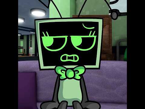 veronica experimenting with vee #shorts #dandysworld #animation #vee