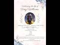 Celebrating the life of Tony Williams (AKA) Pan Jumbie
