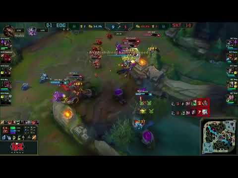 Insane wombo combo by SKT puts them back in the game!